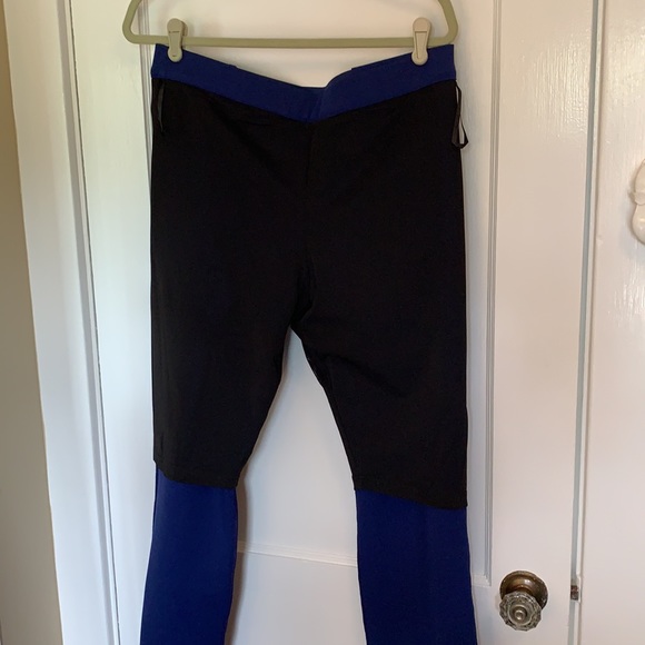 Shape FX Petite Ponte Pull-On Ankle Pants Navy 14P - Picture 6 of 8